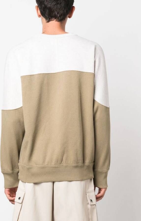 MARANT Howley geribbelde sweater Groen