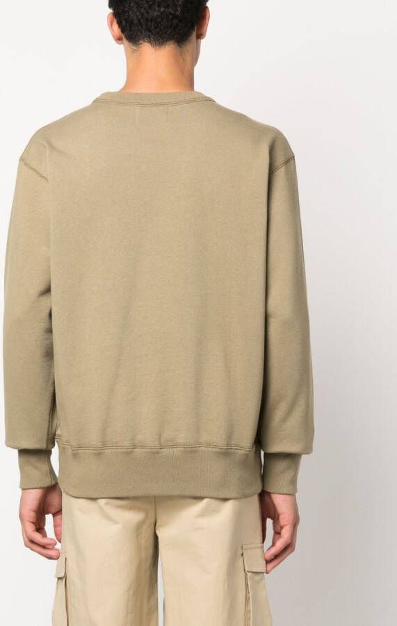 MARANT Sweater met logoprint Groen