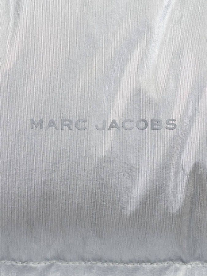 Marc Jacobs Bodywarmer met logo reliëf Zilver