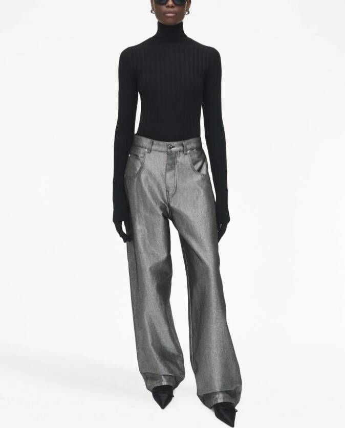 Marc Jacobs Oversized jeans Zilver