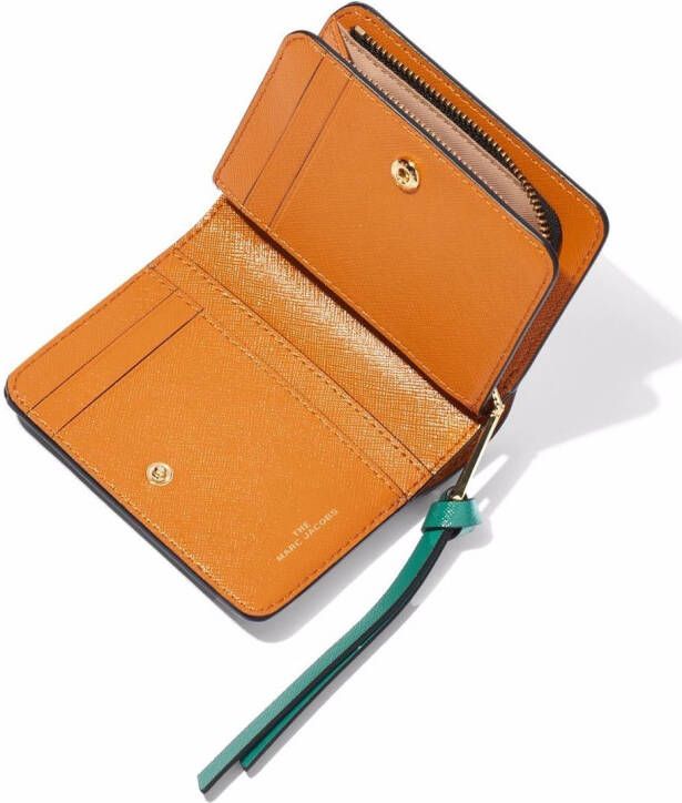 Marc Jacobs Leren portemonnee Blauw