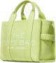 Marc Jacobs De Leather Tote kleine shopper Groen - Thumbnail 3