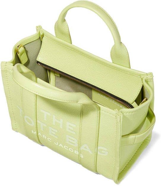 Marc Jacobs De Leather Tote kleine shopper Groen