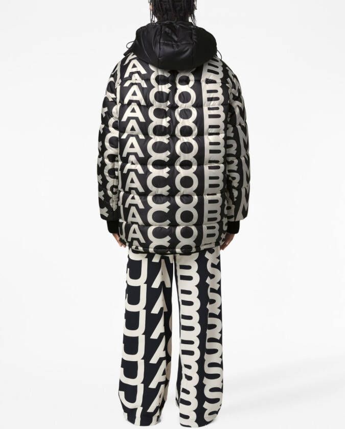 Marc Jacobs Oversized donsjack Zwart