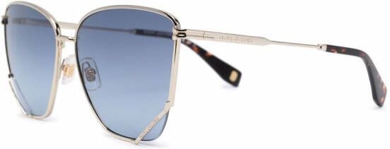 Marc Jacobs Eyewear Zonnebril met cat-eye montuur Goud