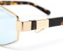 Marc Jacobs Eyewear Zonnebril met getinte glazen Goud - Thumbnail 3