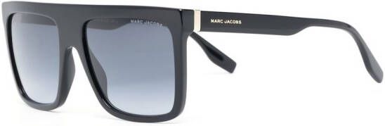 Marc Jacobs Eyewear Zonnebril met vierkant montuur Zwart