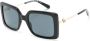 Marc Jacobs Eyewear Zonnebril met vierkant montuur Zwart - Thumbnail 1