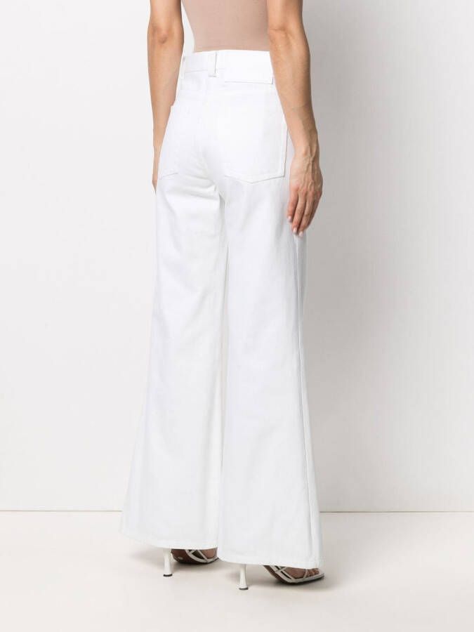 Marc Jacobs Flared broek Wit