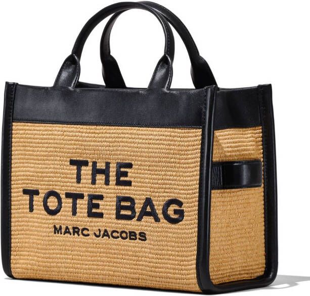 Marc Jacobs The Woven medium shopper Beige