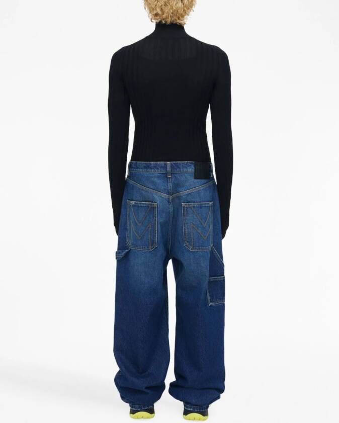 Marc Jacobs Jeans met wijde pijpen Blauw