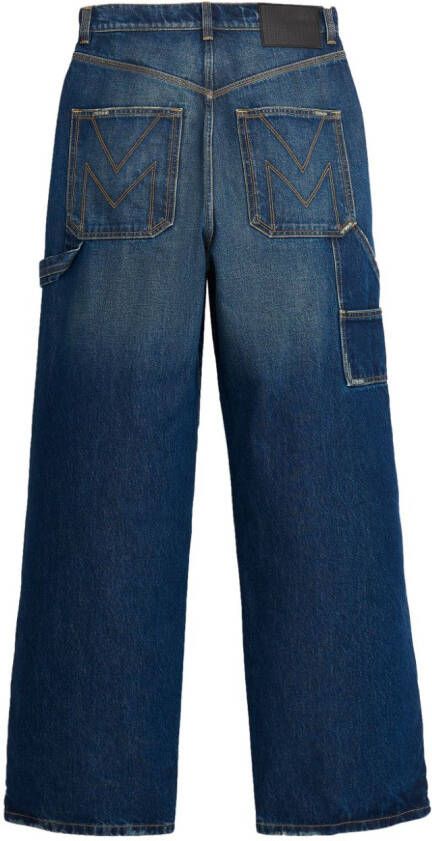 Marc Jacobs Jeans met wijde pijpen Blauw
