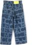 Marc Jacobs Kids Jeans met logoprint Blauw - Thumbnail 2