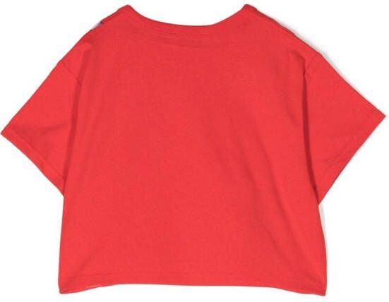 Marc Jacobs Kids Katoenen T-shirt Rood