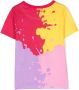 Marc Jacobs Kids T-shirt met colourblocking Roze - Thumbnail 2