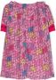 Marc Jacobs Kids Geplooide mini-jurk Roze - Thumbnail 2