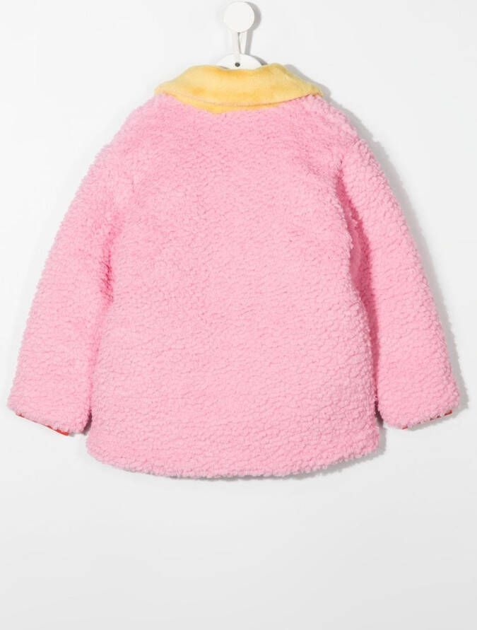 Marc Jacobs Kids Jas met colourblocking Roze