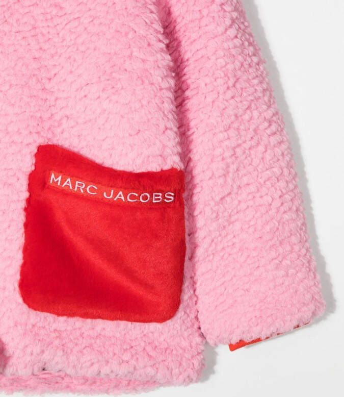 Marc Jacobs Kids Jas met colourblocking Roze