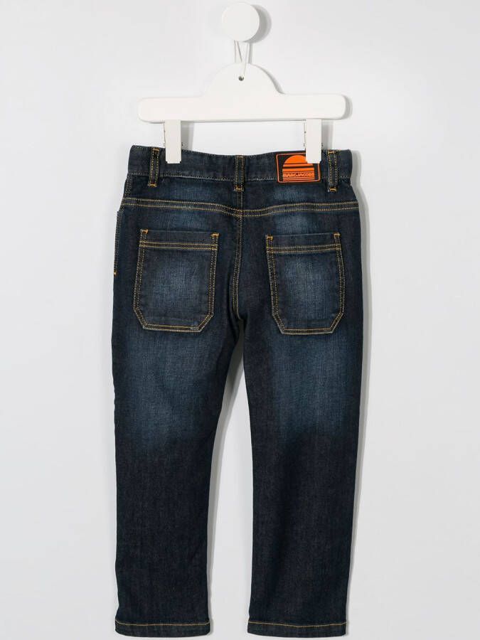 Marc Jacobs Kids Jeans met zijstreep Blauw