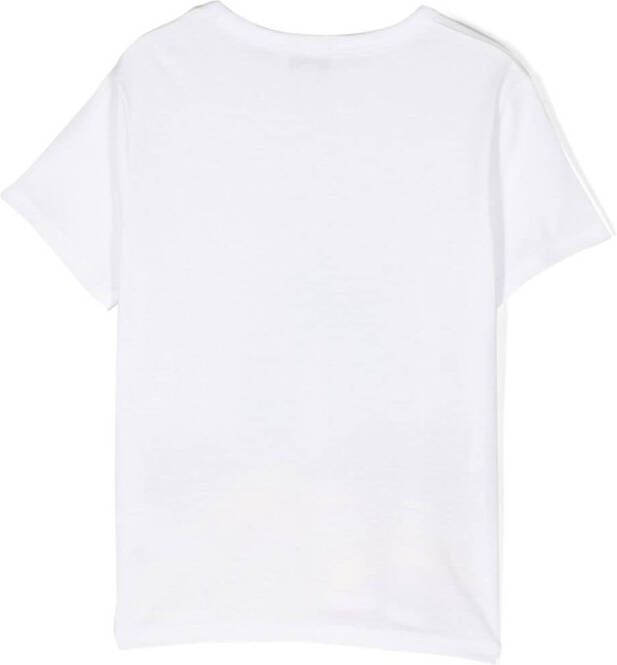 Marc Jacobs Kids T-shirt met ronde hals Wit