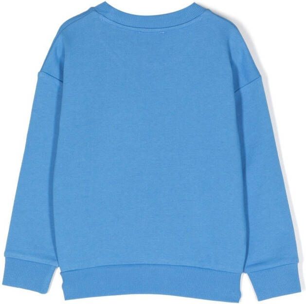 Marc Jacobs Kids Sweater met geborduurd logo Blauw
