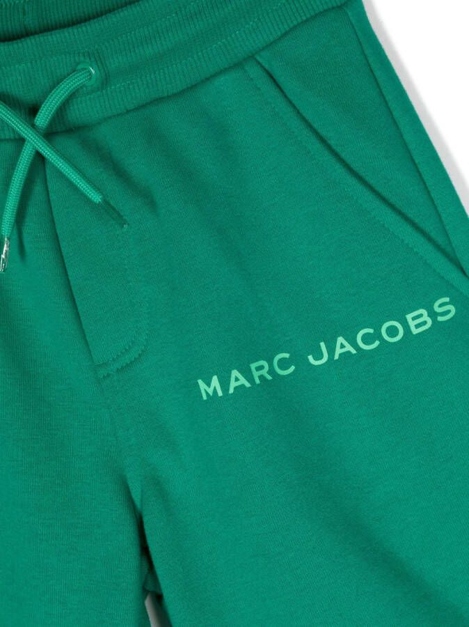 Marc Jacobs Kids Shorts met logoprint Groen