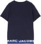 Marc Jacobs Kids T-shirt met logoprint Blauw - Thumbnail 2