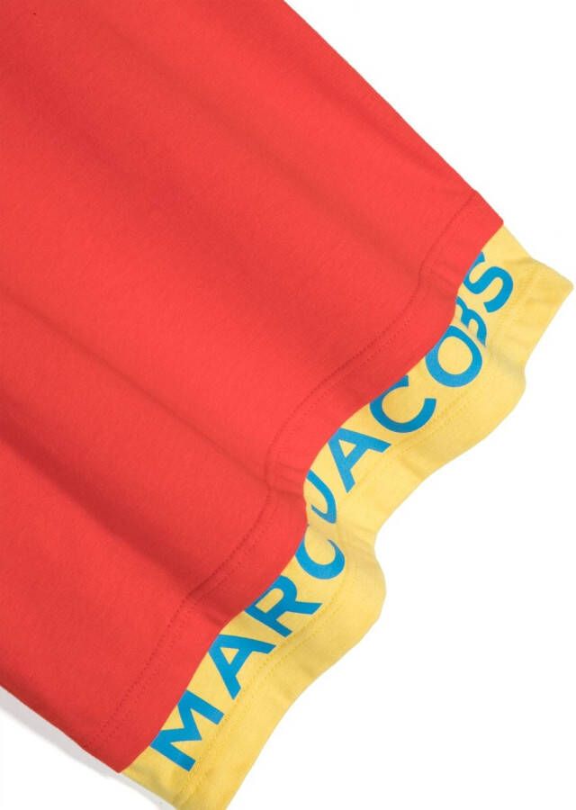Marc Jacobs Kids T-shirt met colourblocking Rood