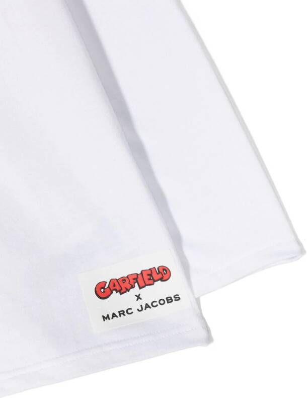 Marc Jacobs Kids T-shirt met lange mouwen Wit