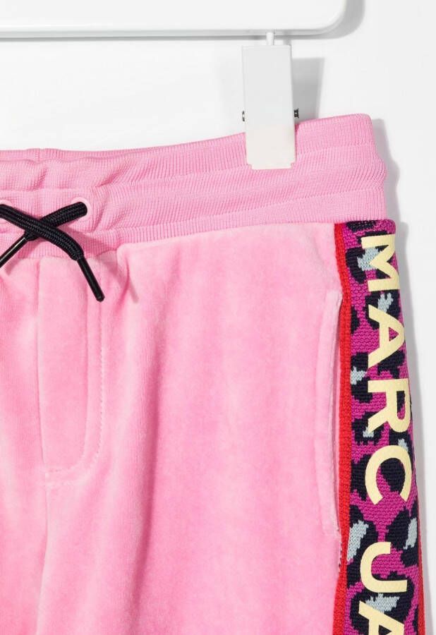 Marc Jacobs Kids Trainingsbroek met logoband Roze