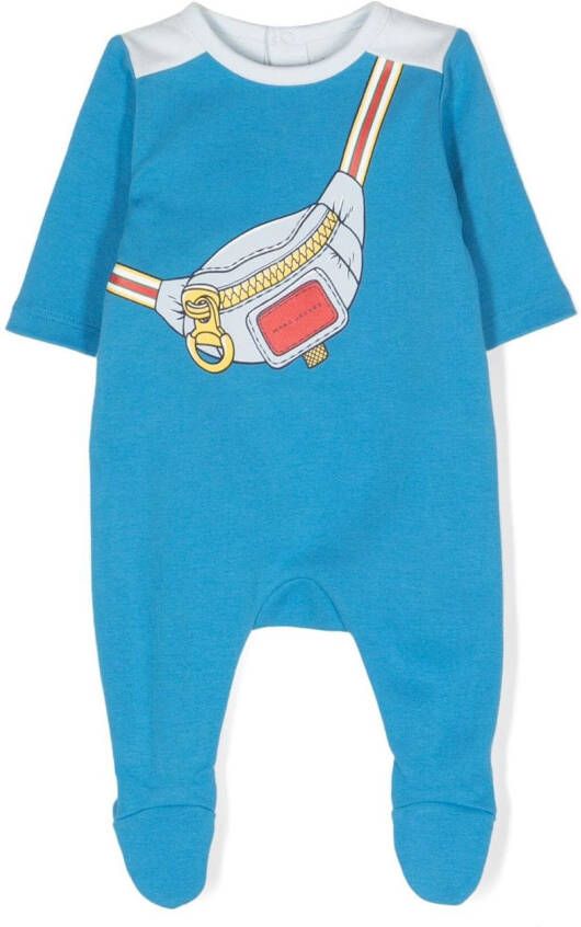 Marc Jacobs Kids Twee pyjamas met logoprint Blauw