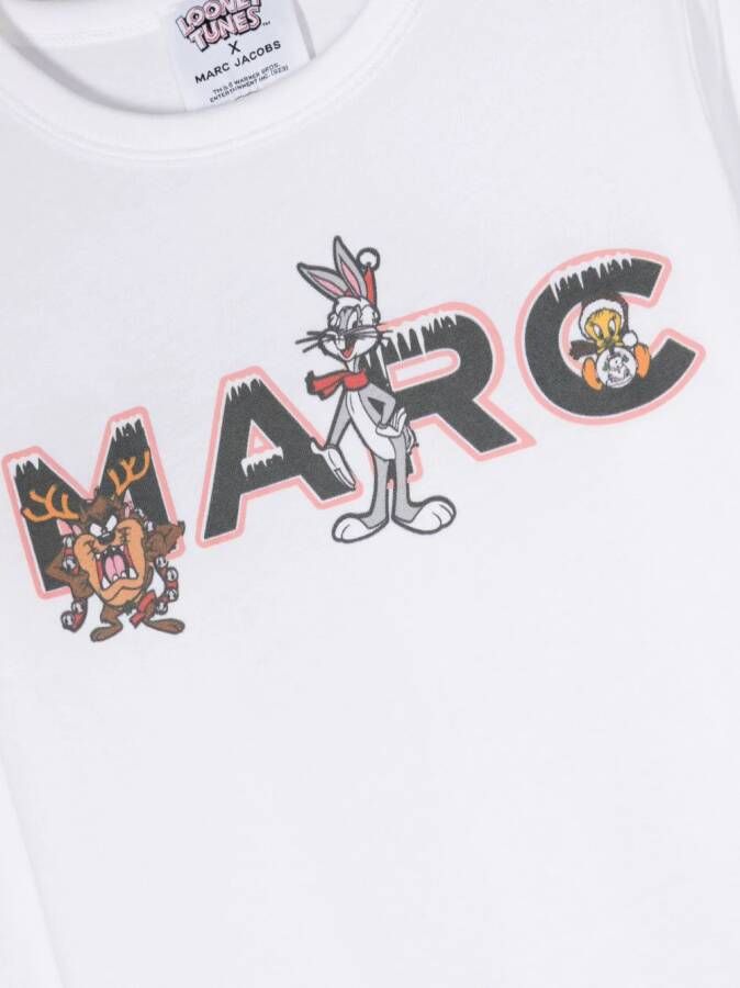 Marc Jacobs Kids x Looney Tunes katoenen T-shirt Wit