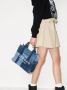 Marc Jacobs Denim Tote Bag met Leren Details Blue Dames - Thumbnail 4