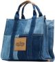Marc Jacobs Denim Tote Bag met Leren Details Blue Dames - Thumbnail 5
