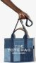 Marc Jacobs Denim Tote Bag met Leren Details Blue Dames - Thumbnail 6