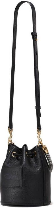Marc Jacobs The Bucket tas met tekst Zwart