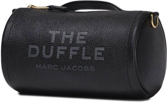 Marc Jacobs Leren duffeltas Zwart