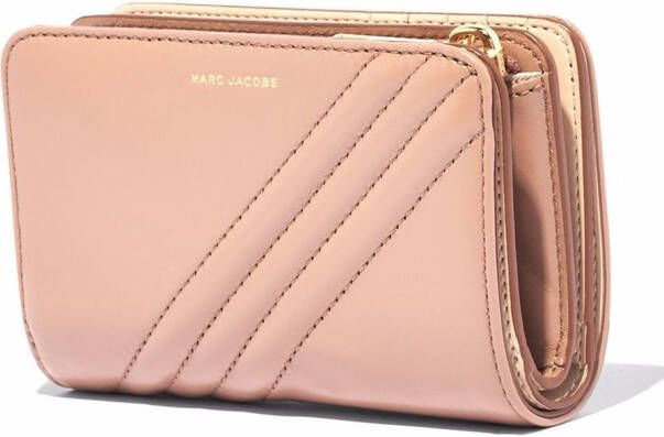 Marc Jacobs Compact portemonnee Beige
