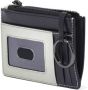 Marc Jacobs Zwarte Leren Mini Portemonnee met Sleutelring en Double-J Hardware Black Dames - Thumbnail 3