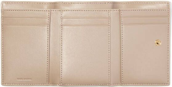 Marc Jacobs The Trifold portemonnee Beige