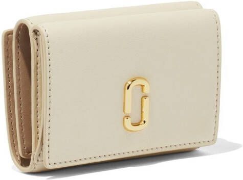 Marc Jacobs The Trifold portemonnee Beige