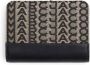 Marc Jacobs The Mini Compact portemonnee met logoprint Beige - Thumbnail 2