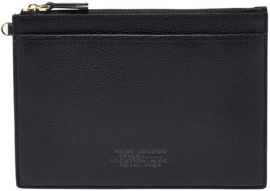 Marc Jacobs Portemonnee met polsband Zwart