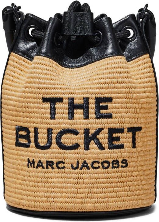 Marc Jacobs Rieten bucket-tas Beige