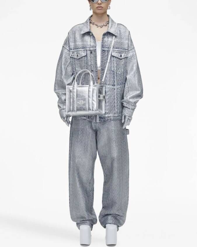 Marc Jacobs The Small Tote shopper Zilver
