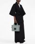 Marc Jacobs The Washed Monogram kleine shopper Blauw - Thumbnail 2