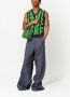 Marc Jacobs The Monogram leren crossbody shopper Groen - Thumbnail 2