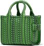 Marc Jacobs The Monogram leren crossbody shopper Groen - Thumbnail 5