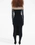 Marc Jacobs Ribgebreide jurk Zwart - Thumbnail 4