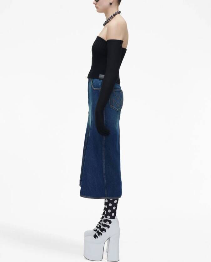 Marc Jacobs Ribgebreide top Zwart